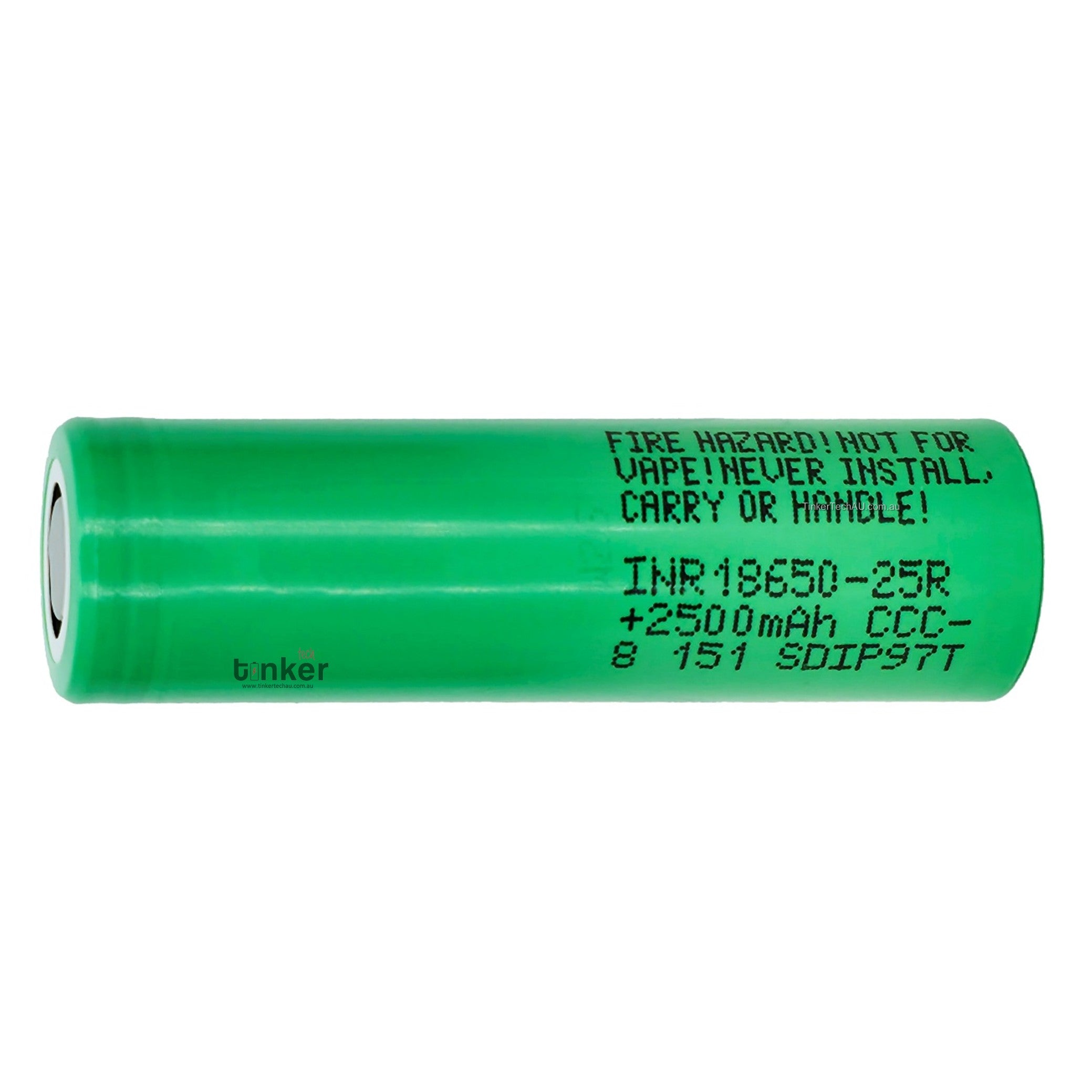 Samsung 18650 Lithium Ion INR Rechargeable Batteries