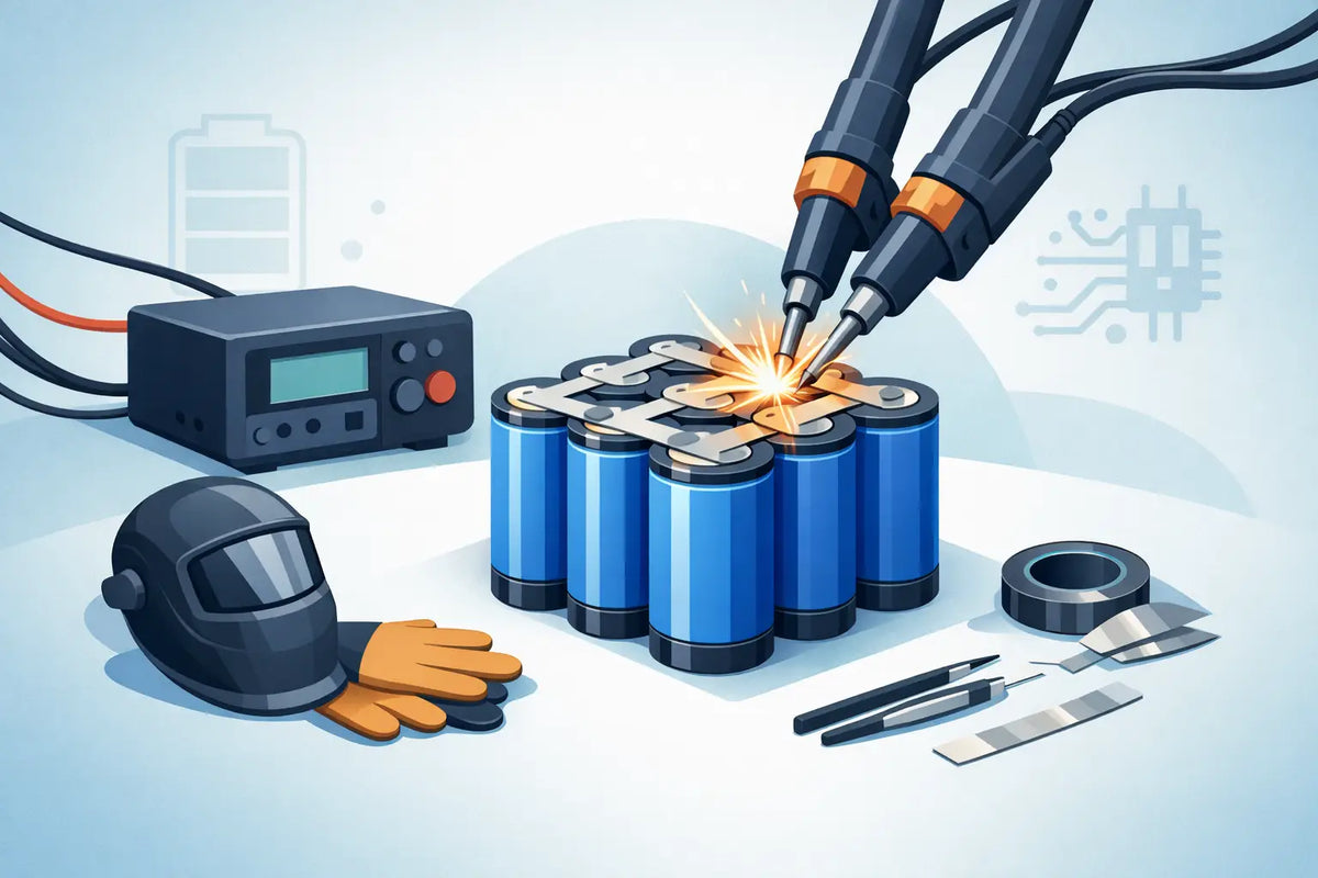 How to Weld Cells Safely for DIY Battery Packs