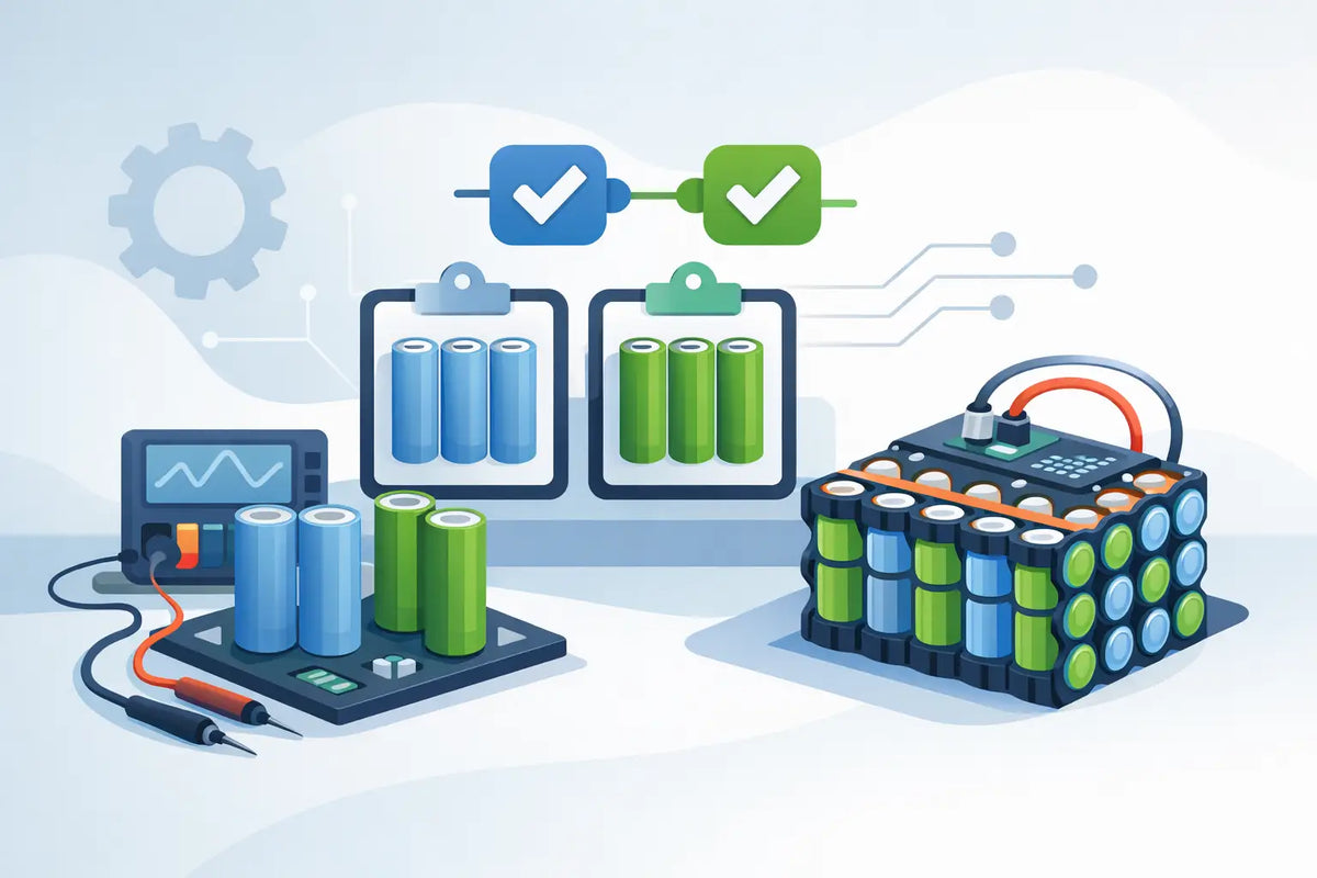 How to Match Battery Cells for a Safe Pack