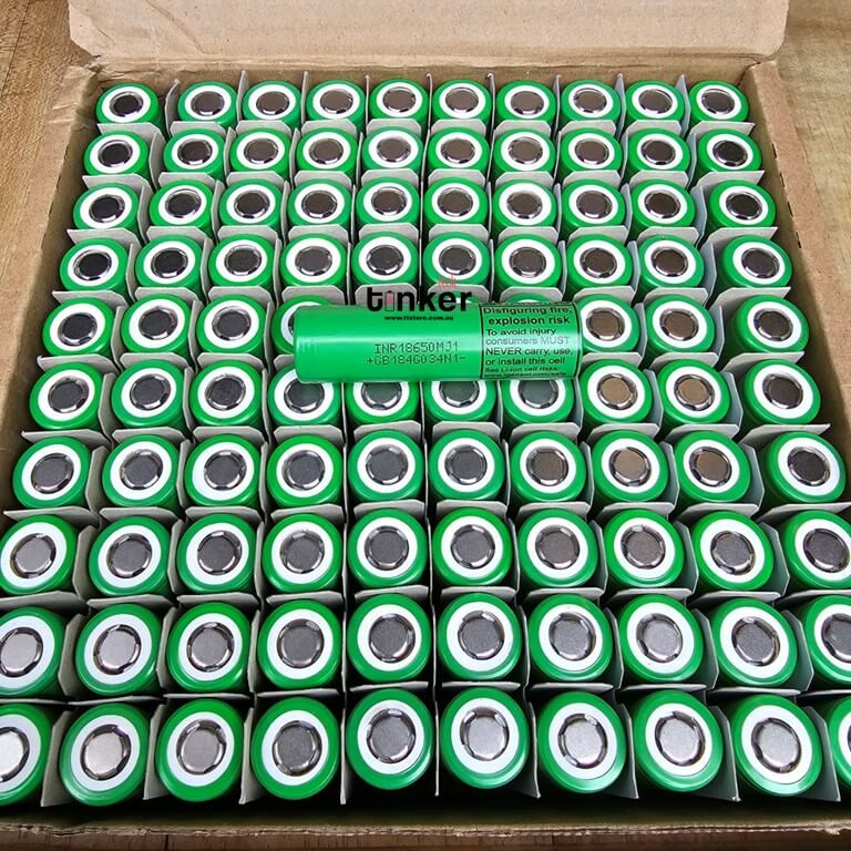 100PCS LG MJ1 18650 3500mAh 10A Battery (2021-2022)