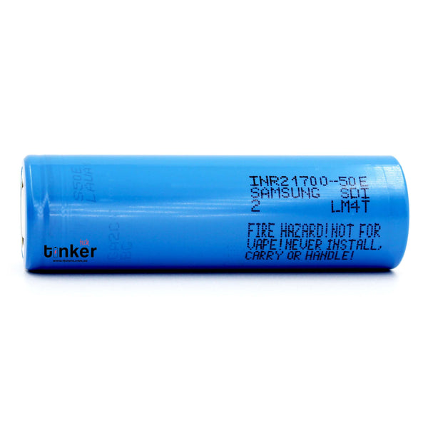 Wholesale Samsung 50E 21700 5000mAh 10A Battery - TinkerTech AU Wholesales