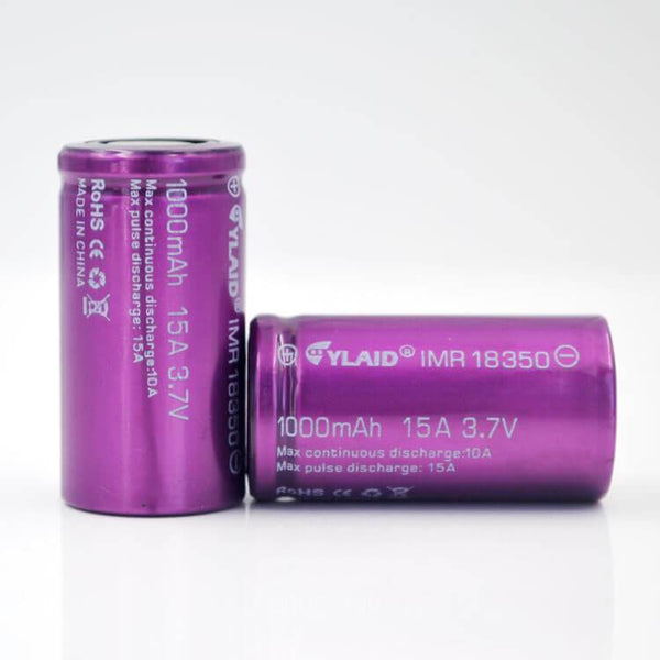 Cylaid 18350 1000mAh 15A Battery - TinkerTech AU TinkerTech AU