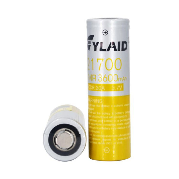 Cylaid 21700 3600mAh 30A Battery - TinkerTech AU Cylaid 21700 Flat Top