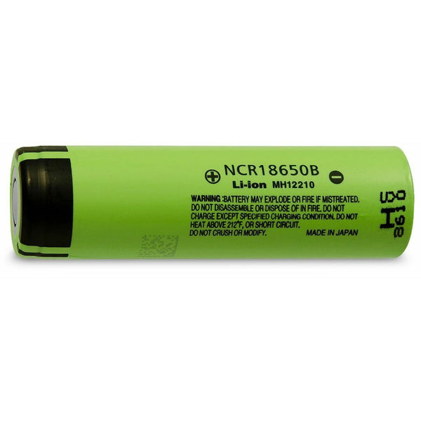 Panasonic NCR18650-B 3400mAh 10A Battery - TinkerTech AU Panasonic 18650 Flat Top