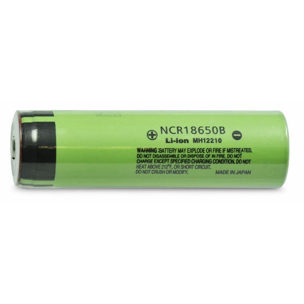 Panasonic NCR18650-B 3400mAh 10A Battery - Button Top - TinkerTech AU Panasonic 18650 Button Top