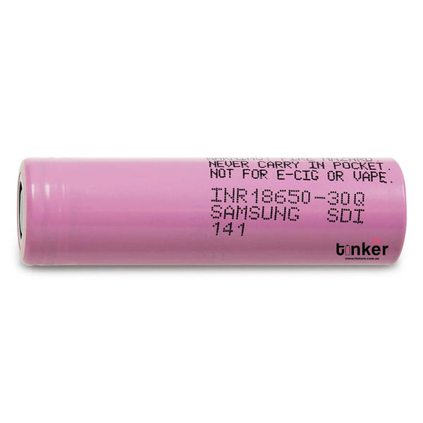 Wholesale Samsung 30Q 18650 3000mAh 15A Battery - TinkerTech AU Wholesales