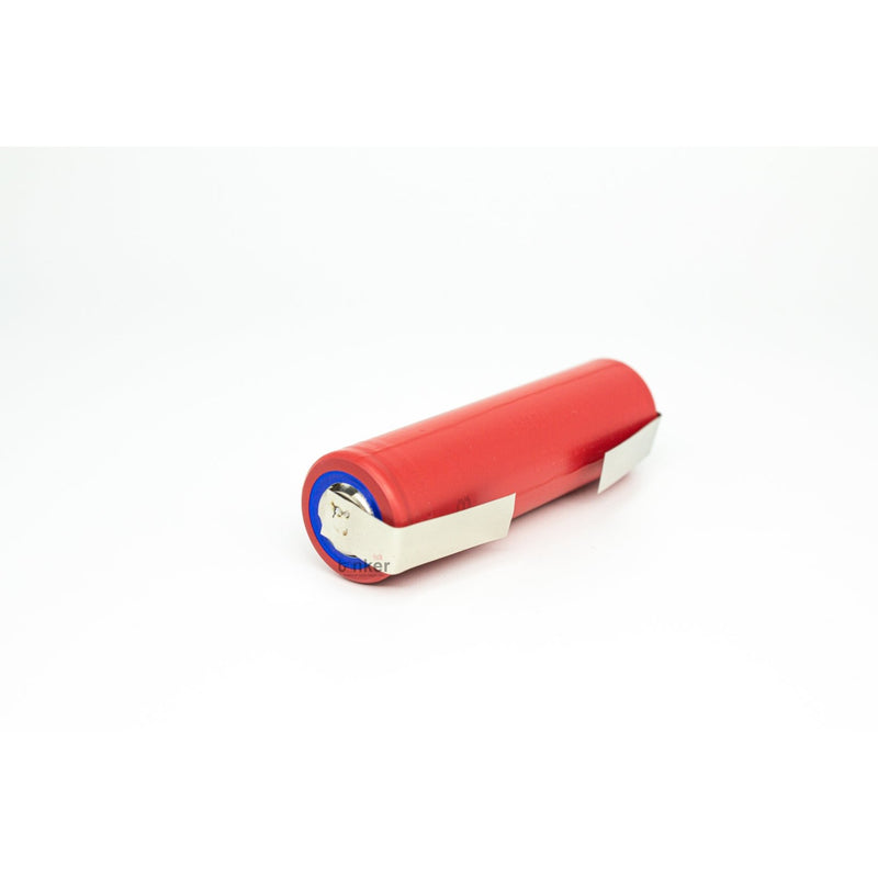 Sanyo NCR18650-GA 3500mAh 10A Battery - Solder Tabbed - TinkerTech AU Sanyo 18650 Tabs