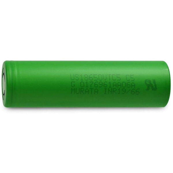 Sony | Murata VTC5 18650 2600mAh 20A Battery - TinkerTech AU Sony / Murata 18650 Flat Top