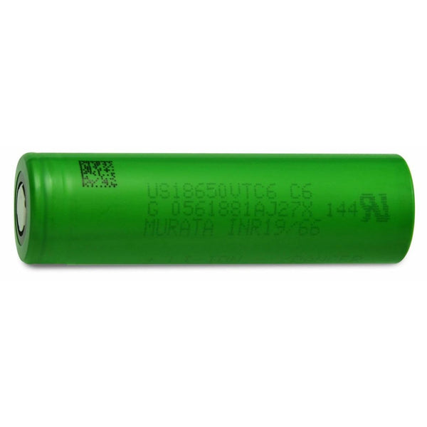 Sony | Murata VTC6 18650 3000mAh 15A Battery - TinkerTech AU Sony / Murata 18650 Flat Top